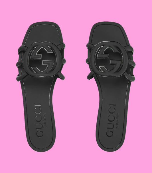 BLACK - ANYA SANDALS (PRE ORDER 2-8 WEEKS)